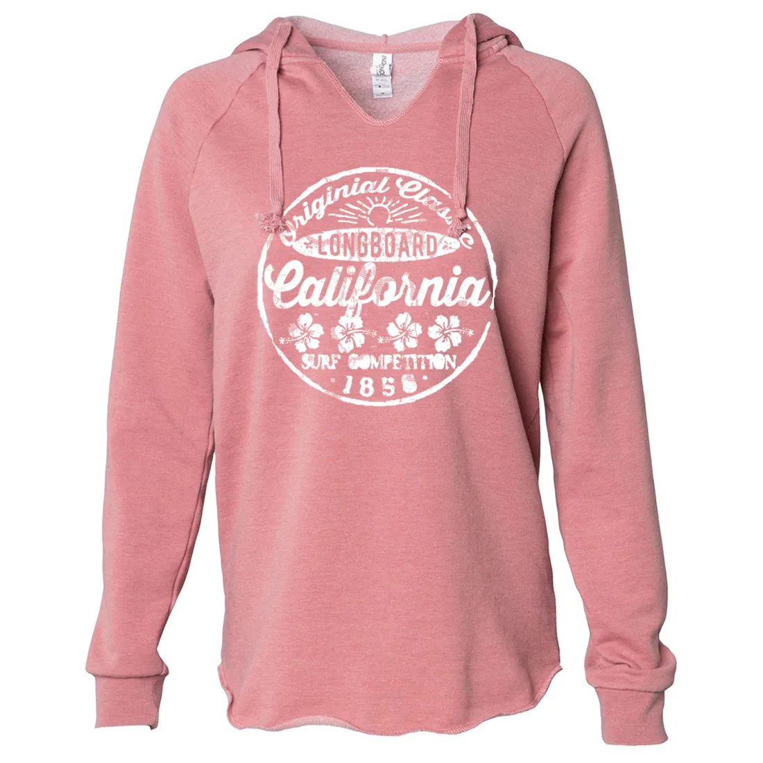 California Classic Surf Competition Women's Soft Hooded Pullover