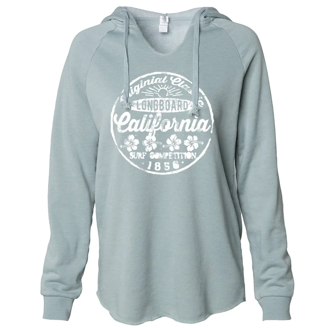 California Classic Surf Competition Women's Soft Hooded Pullover