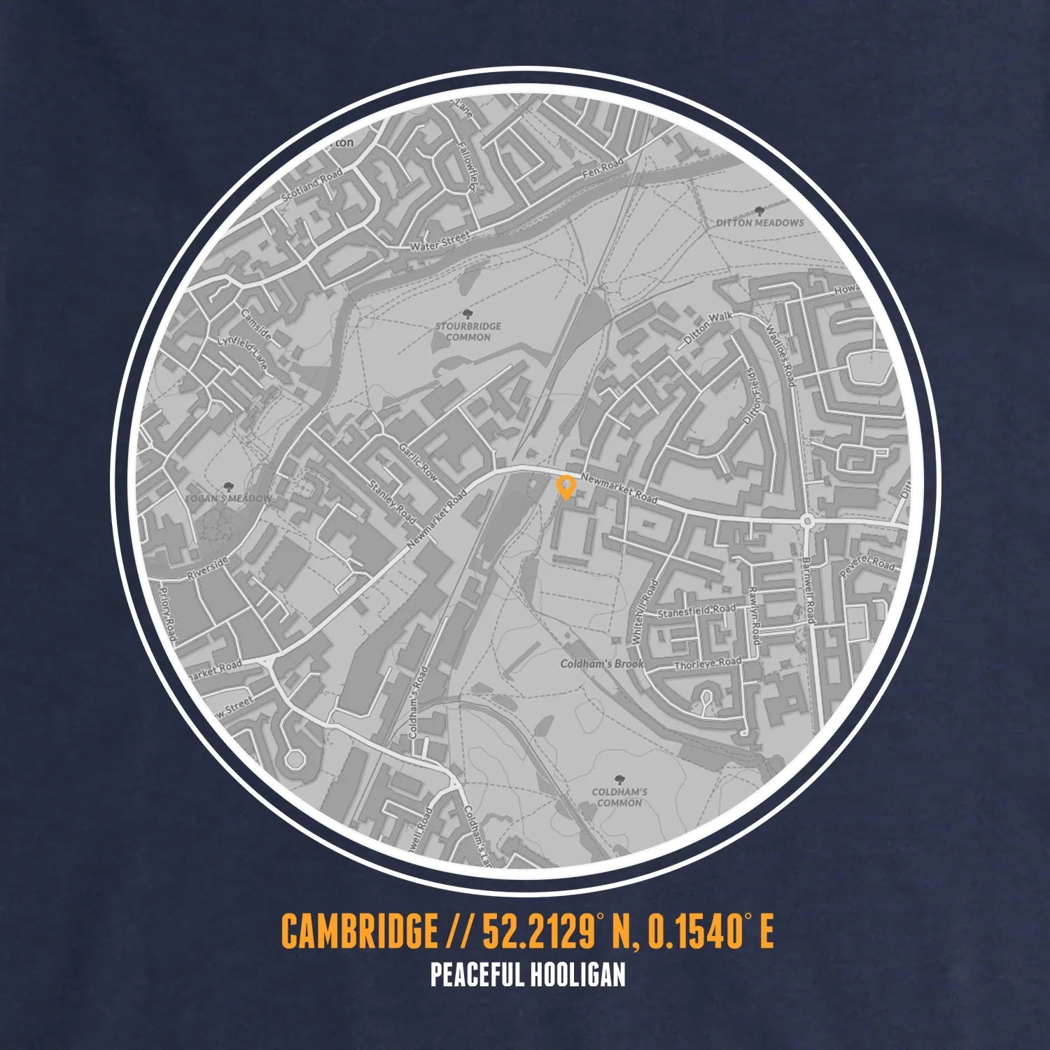 Cambridge United Location Sweatshirt Navy