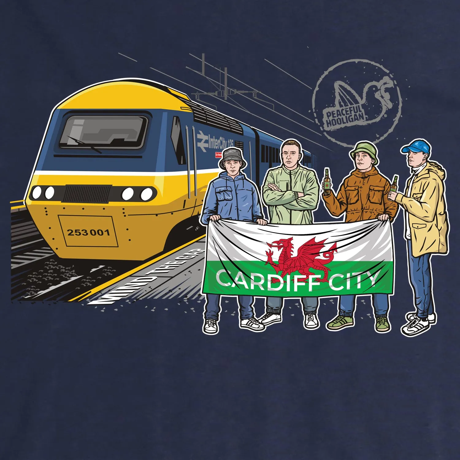 Cardiff City Excursions Sweatshirt Navy