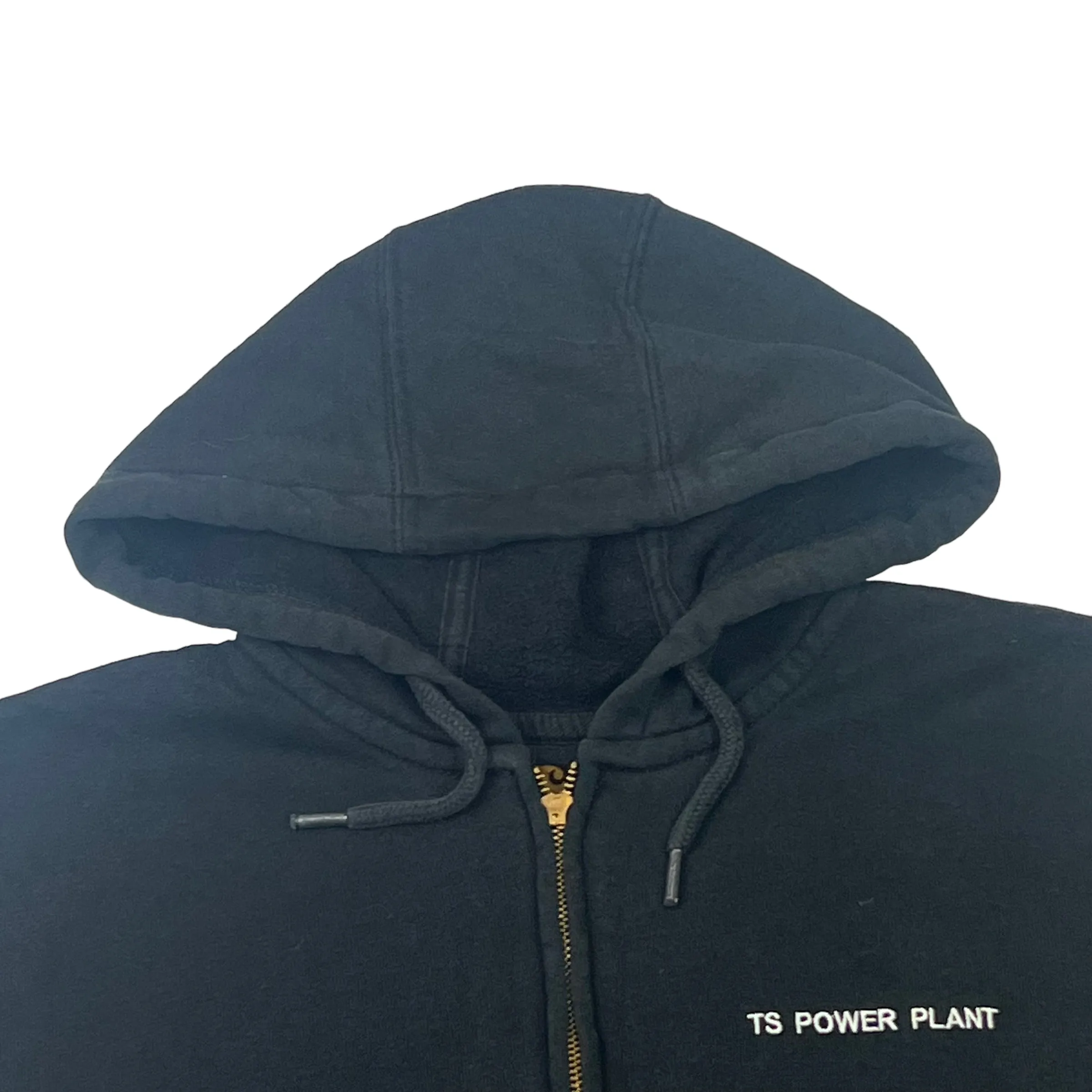 Carhartt Black Zip Up Hooded Sweatshirt