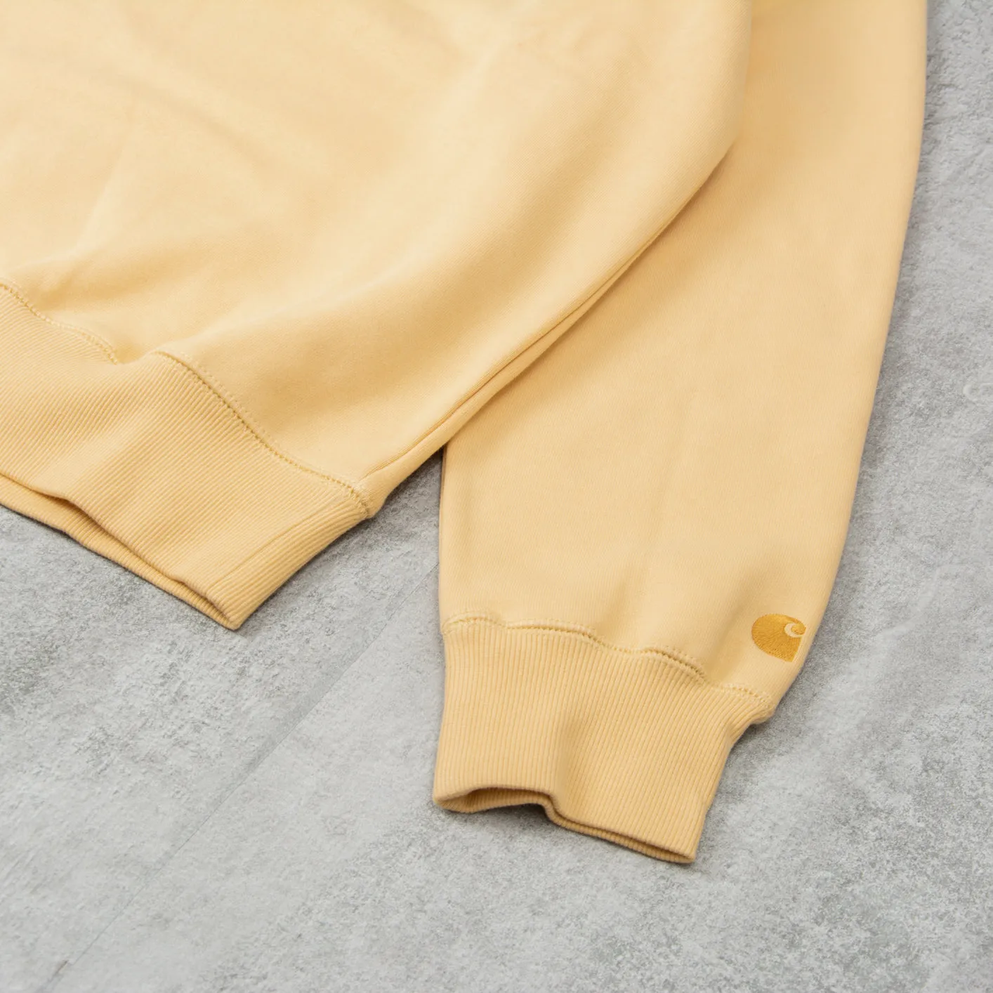 Carhartt WIP Chase Sweatshirt - Citron / Gold