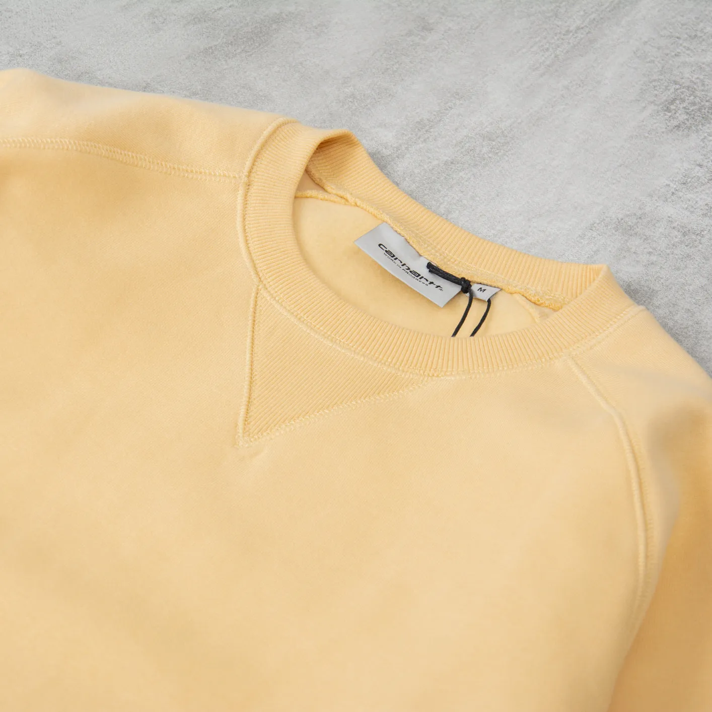 Carhartt WIP Chase Sweatshirt - Citron / Gold