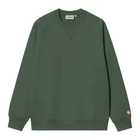 Carhartt WIP Chase Sweatshirt - Sycamore Tree / Gold