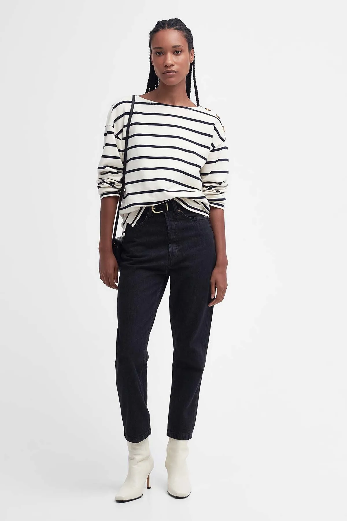 Caroline Striped Sweatshirt