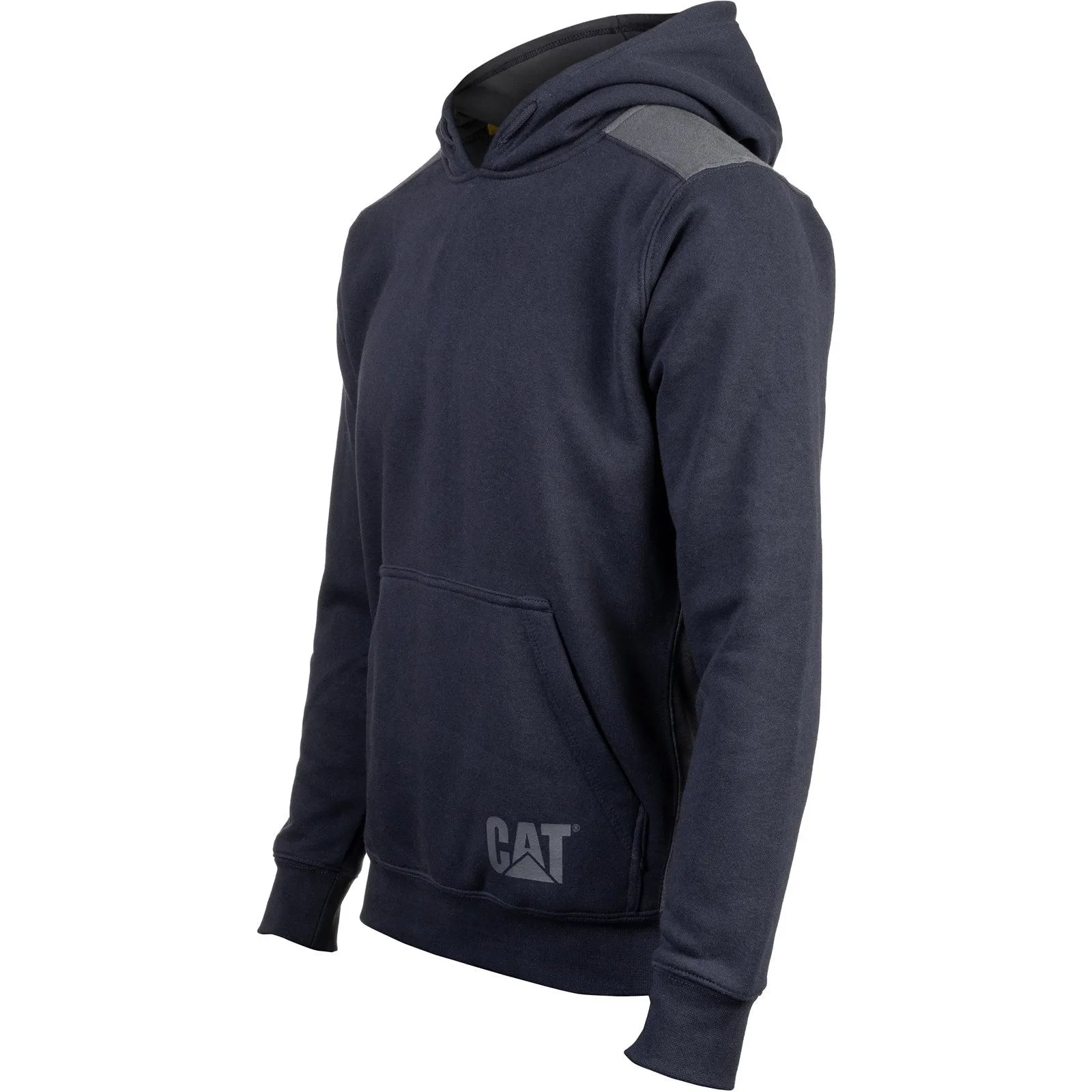 CAT Caterpillar Logo Panel Hoodie