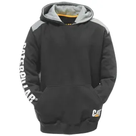 CAT Caterpillar Logo Panel Hoodie