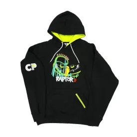 Cedar Point Raptor Hooded Zipper Pocket Sweatshirt