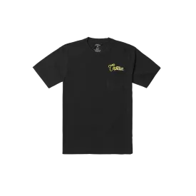 Chain Pocket Short Sleeve Tee - Black