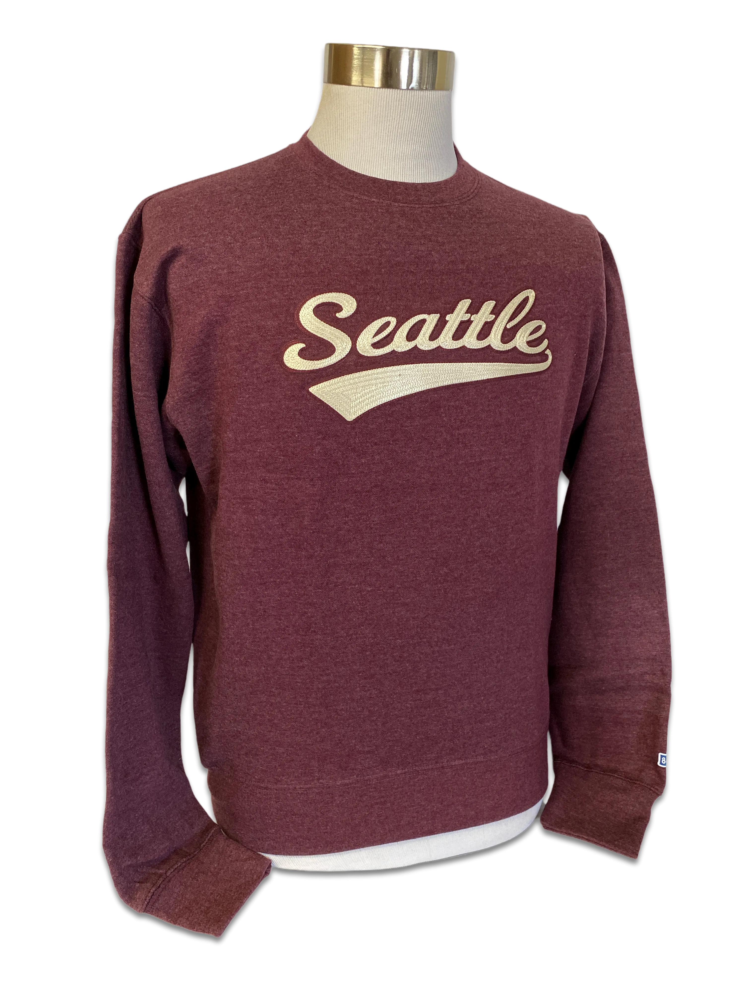 Chain Stitch Embroidered Seattle Crew