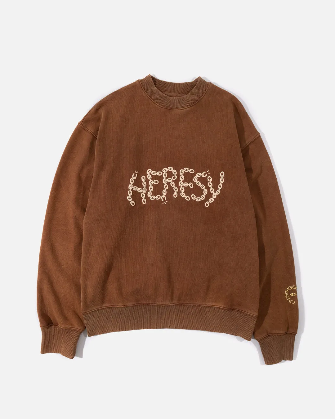 Chain Sweatshirt - Brown