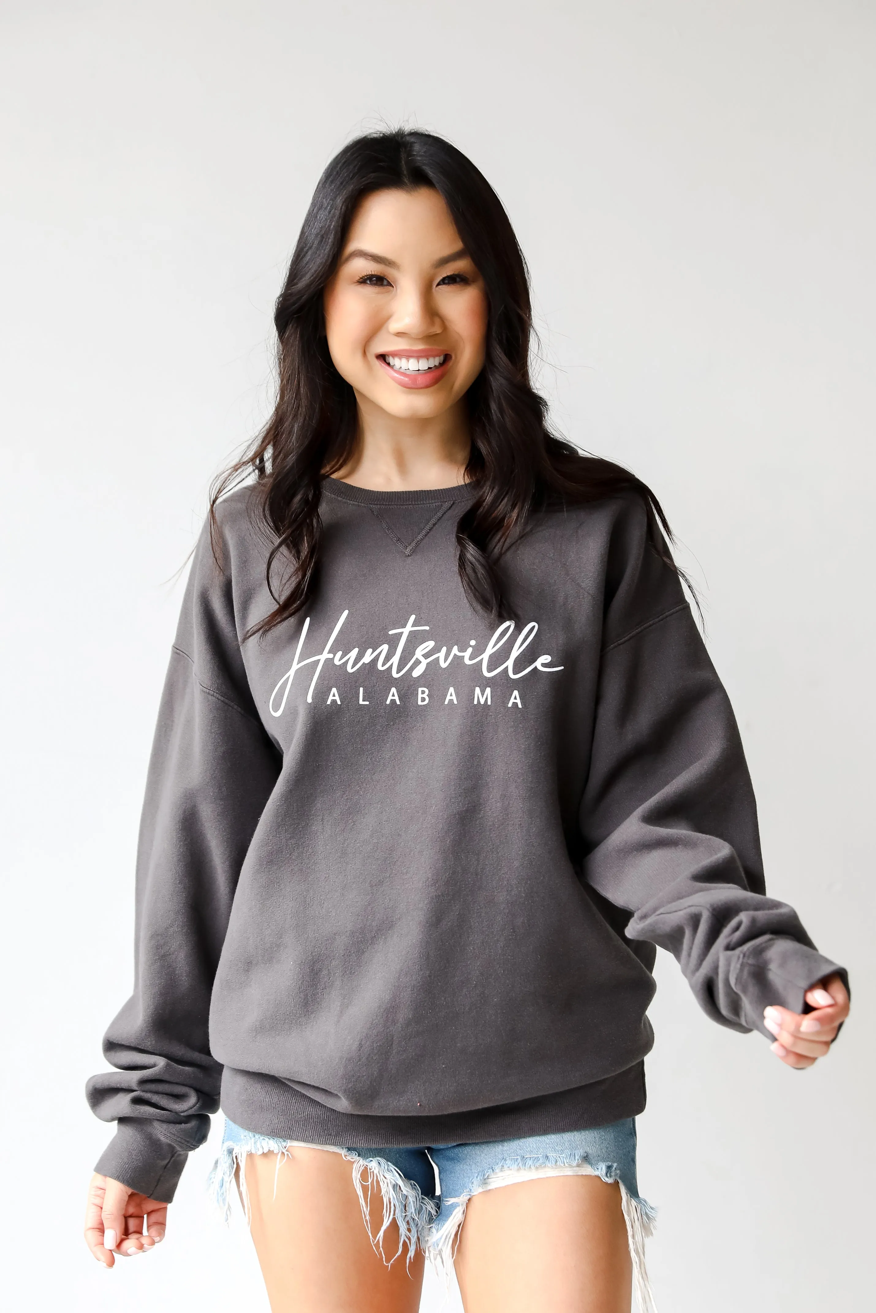 Charcoal Huntsville Alabama Sweatshirt