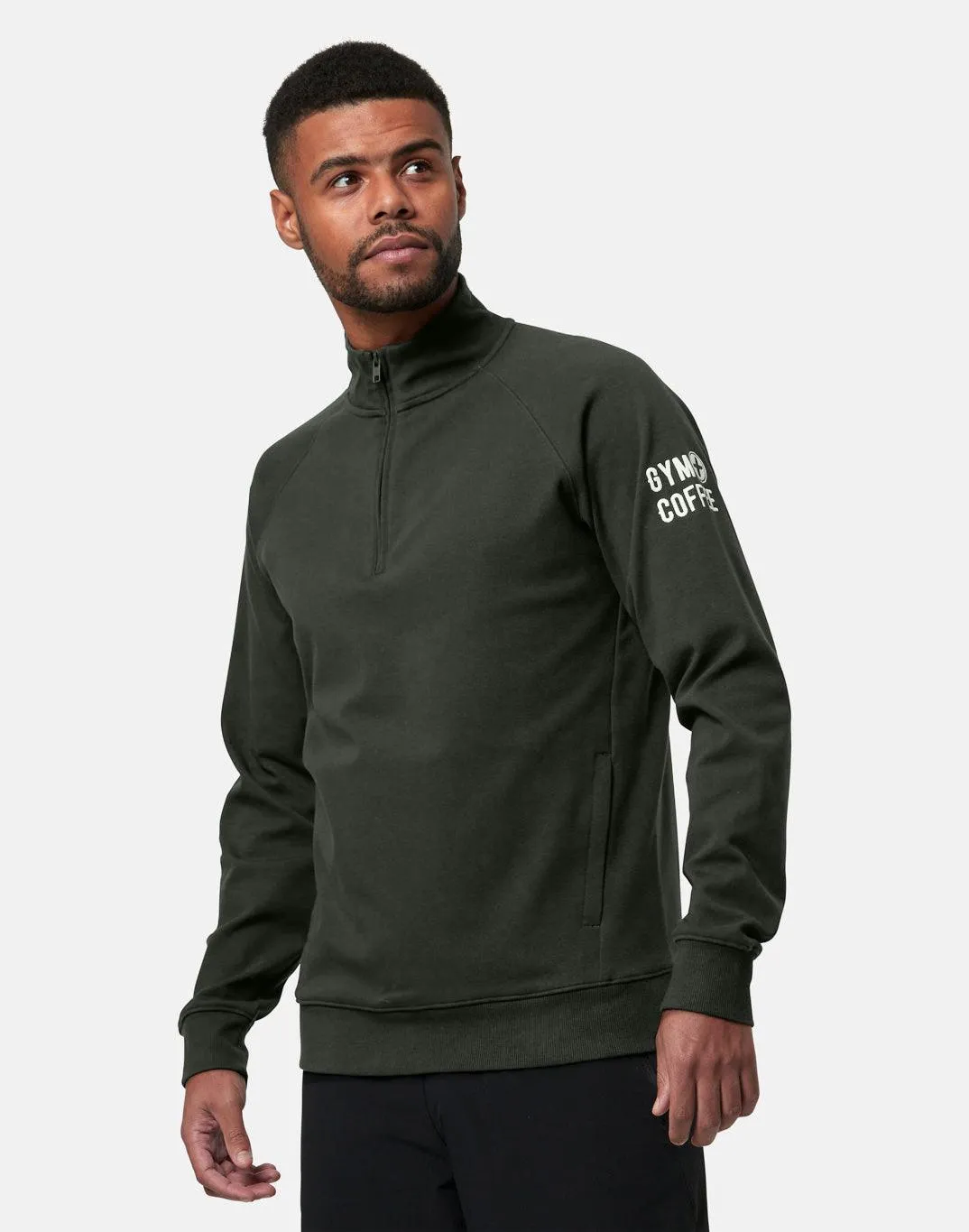 Chill Half Zip in Khaki