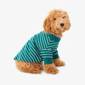 Clearance pet organic pj top in stripe