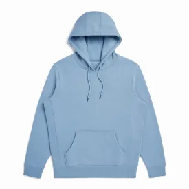 Cloudy Blue Organic Cotton Hooded Sweatshirt