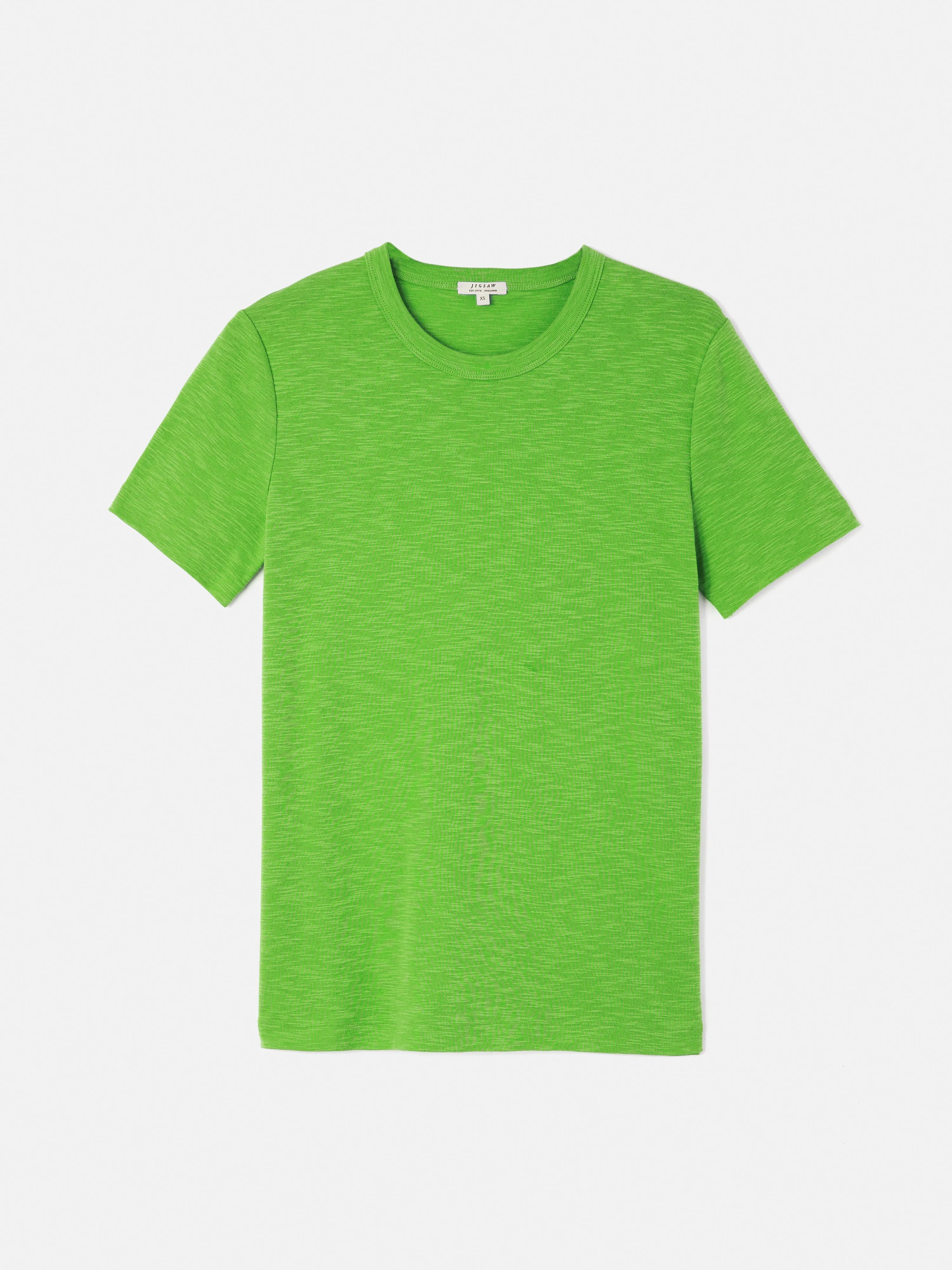 Cotton Luxe Short Sleeve Tee | Green