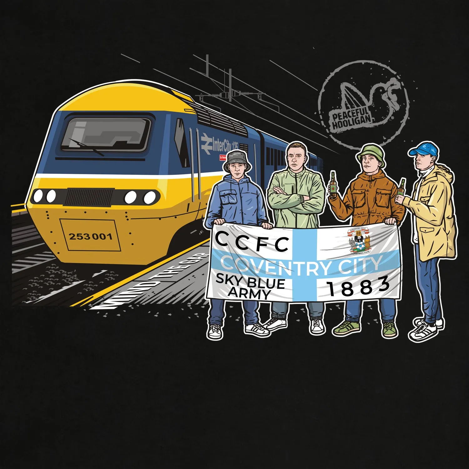 Coventry City Excursions Sweatshirt Black