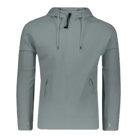 CP COMPANY Goggle Hood Zip-Up Sweatshirt Shadow Grey