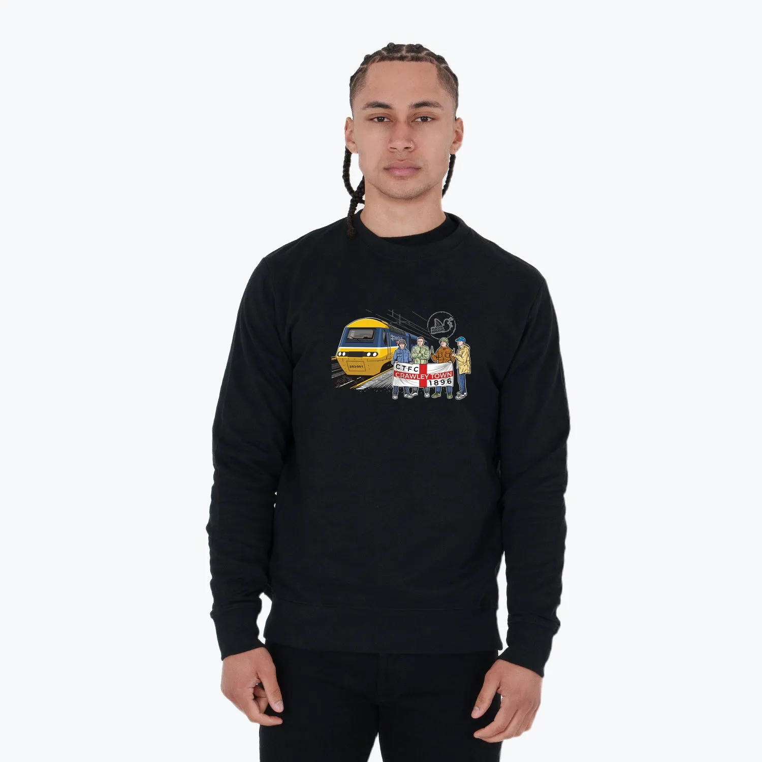 Crawley Town Excursions Sweatshirt Black