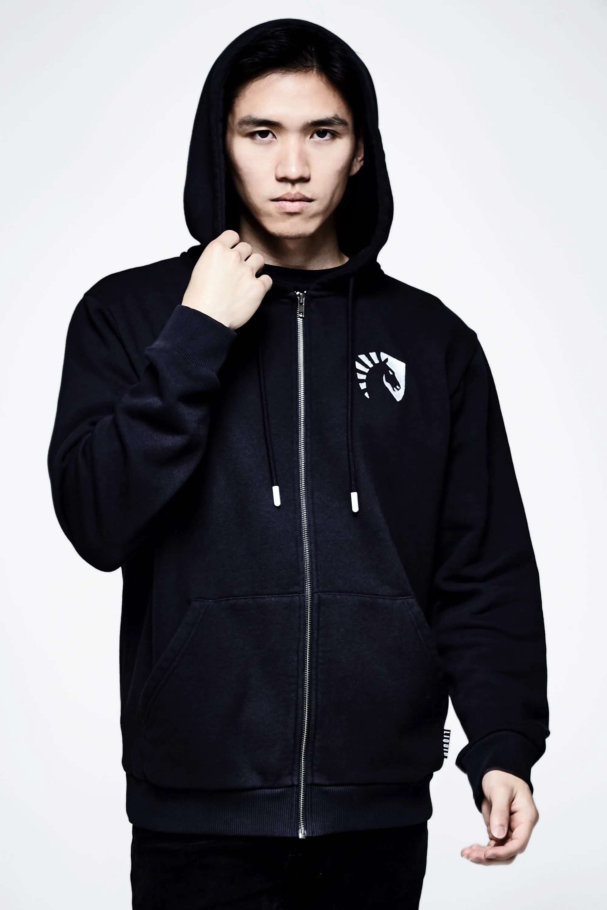 CREST ZIP UP HOODIE