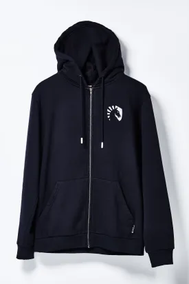 CREST ZIP UP HOODIE