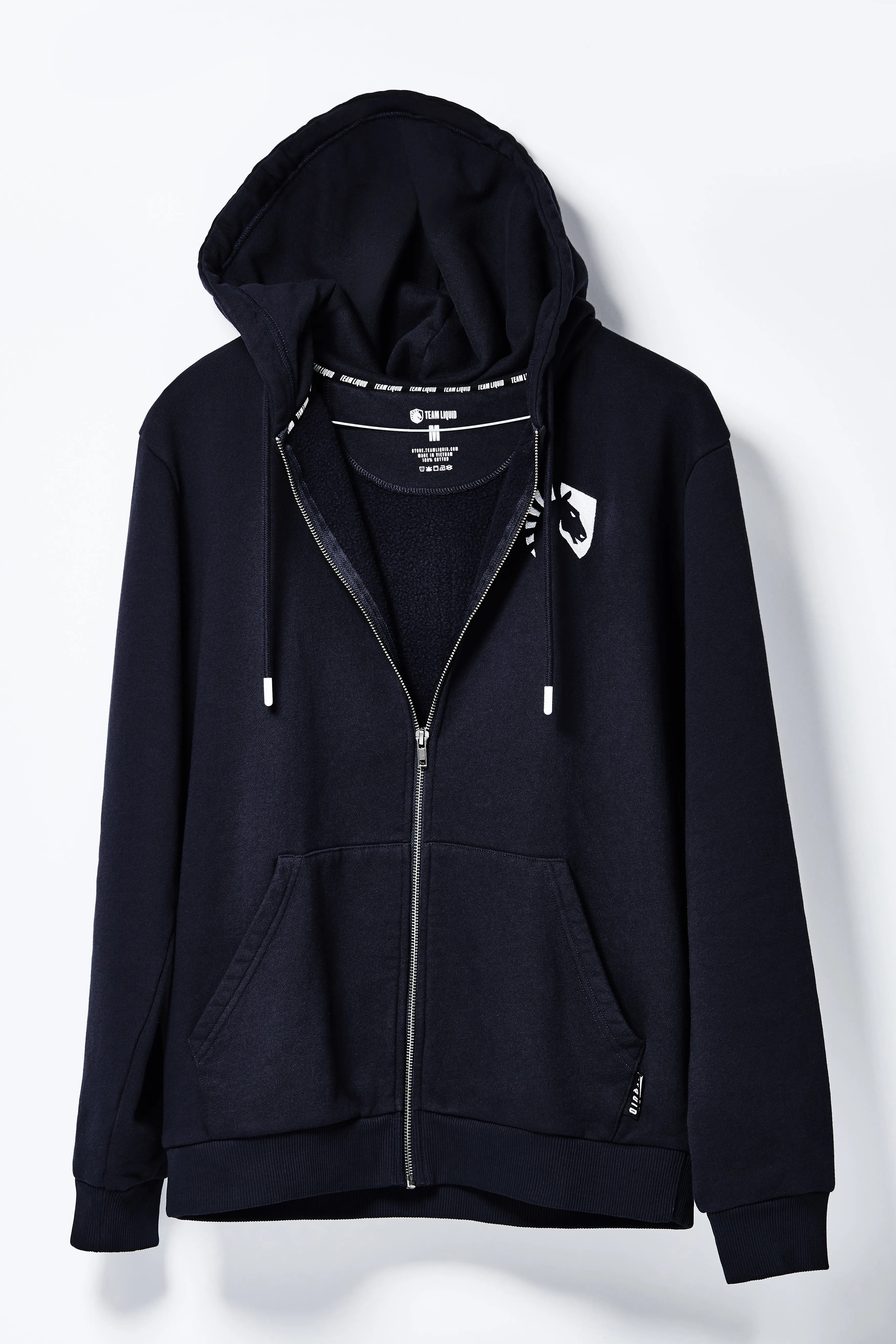 CREST ZIP UP HOODIE