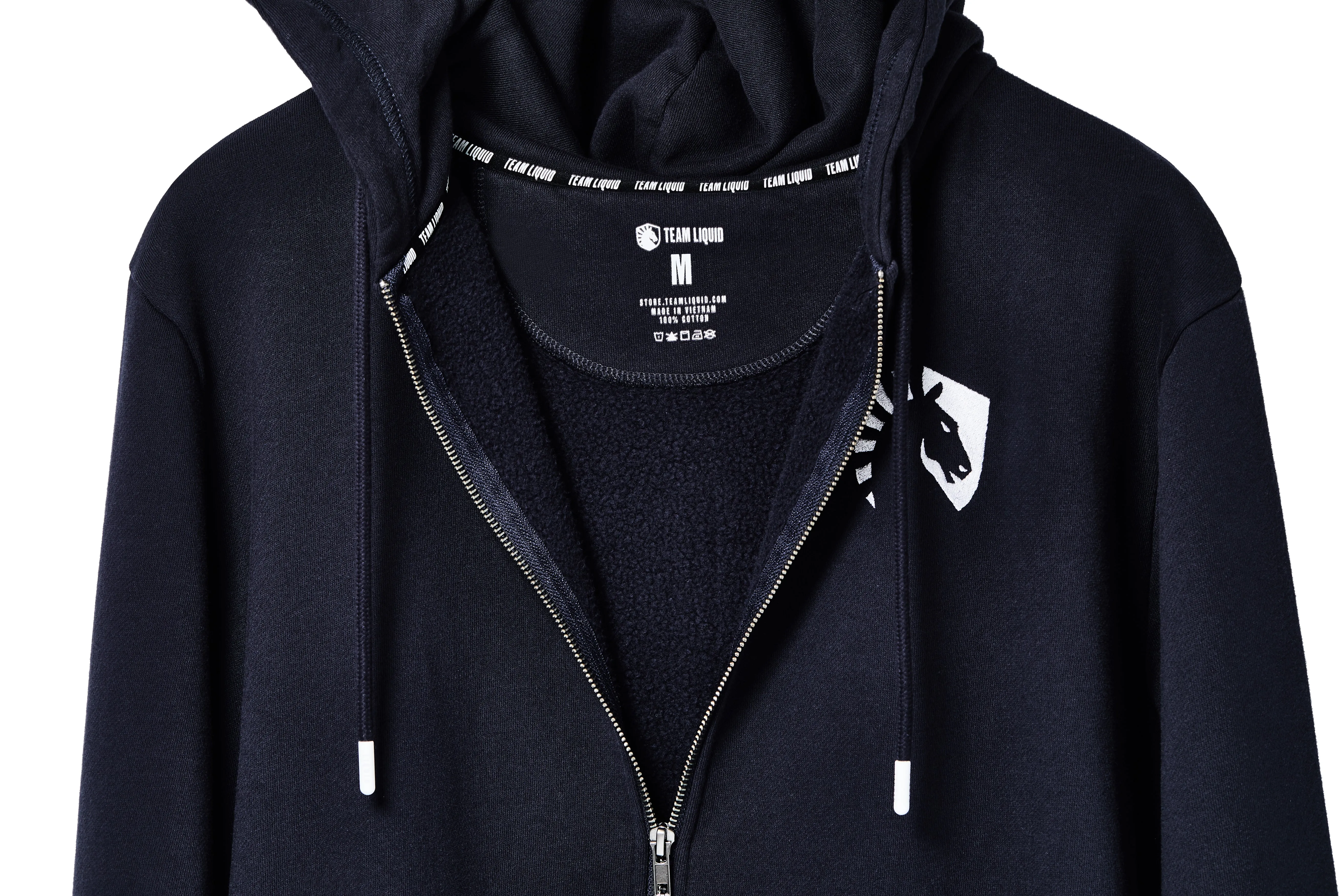 CREST ZIP UP HOODIE