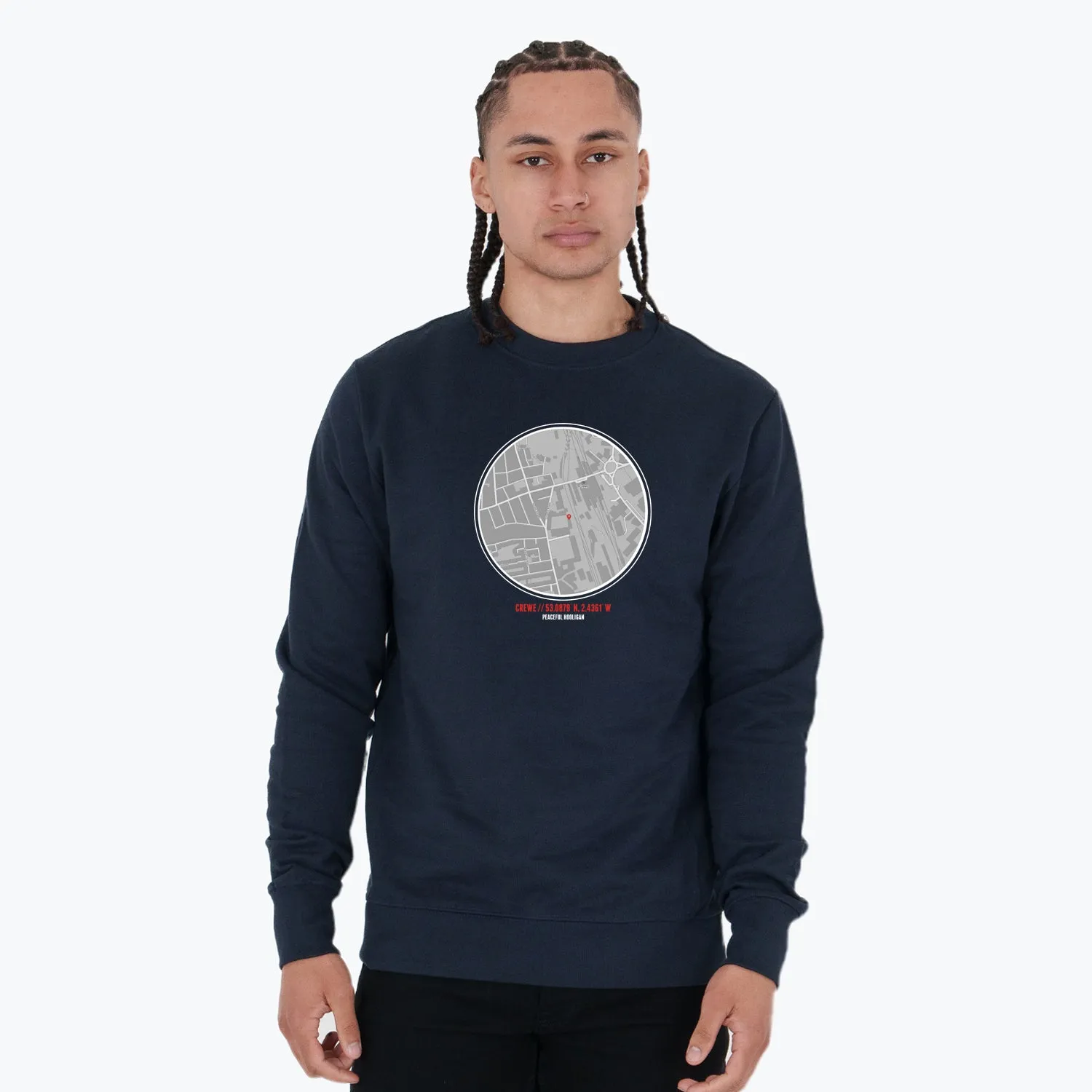 Crewe Alexandra Location Sweatshirt Navy