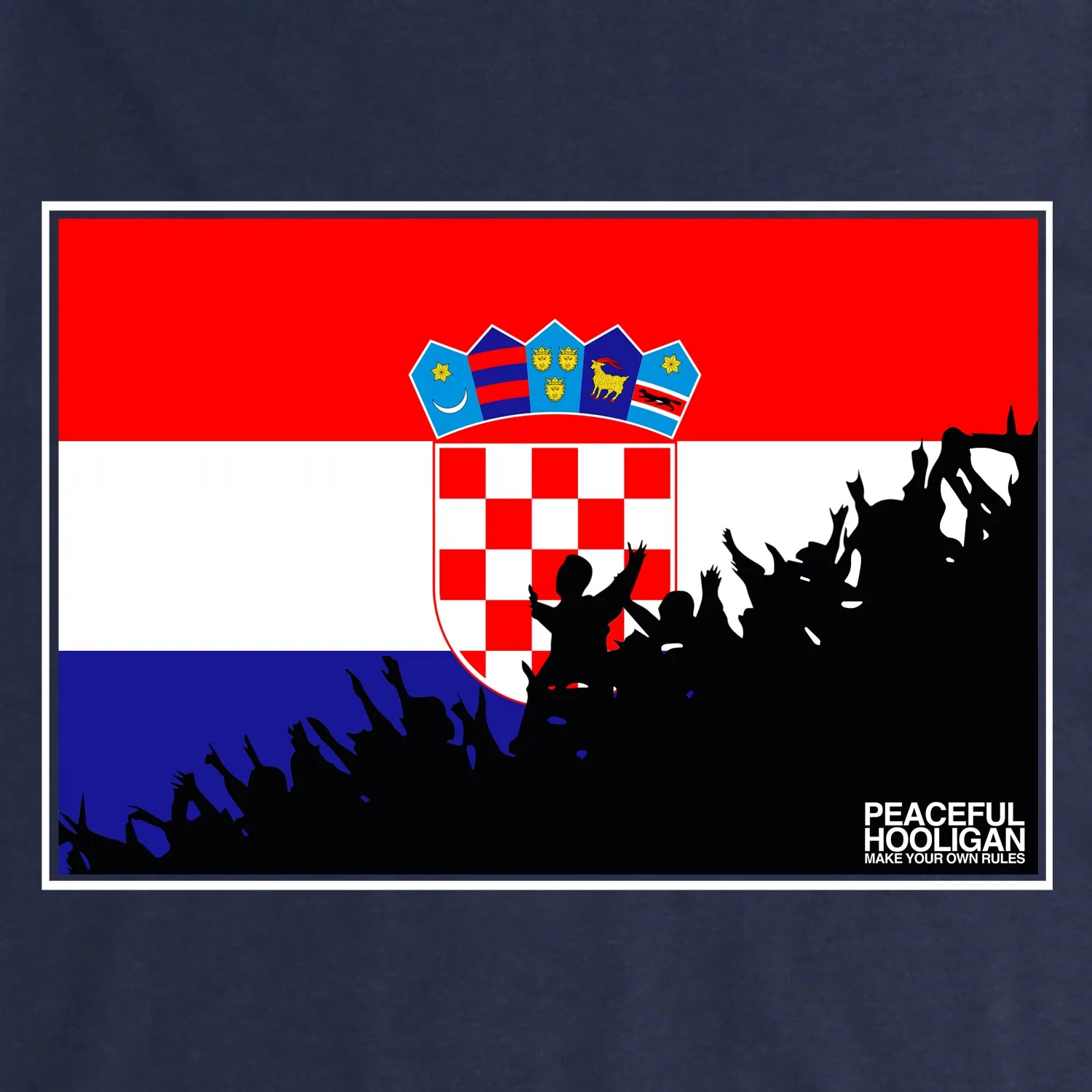 Croatia Fanatics Sweatshirt Navy