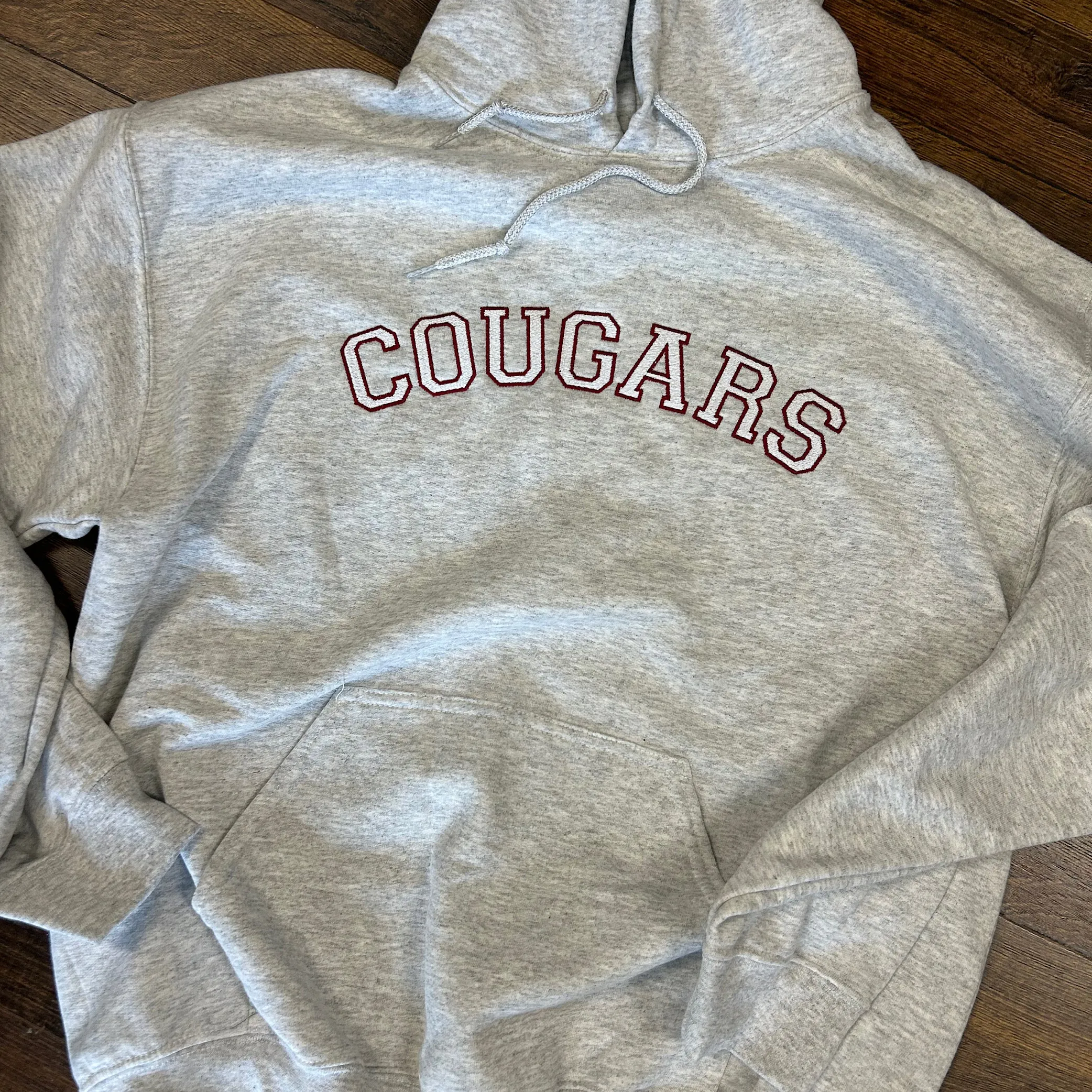 Custom School/Team Mascot Hooded Sweatshirt