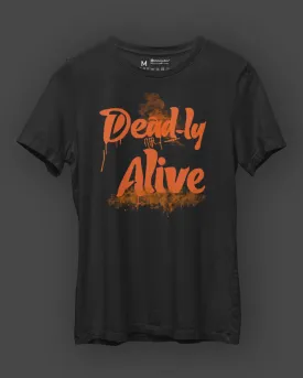 Deadly Alive Crew Neck: Black