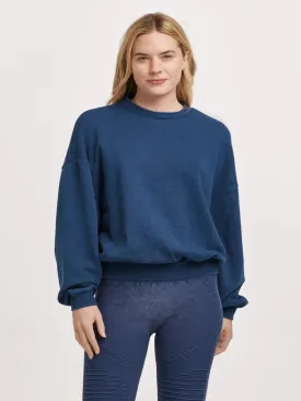 Dear John Lara Sweatshirt Top - Dark Indigo