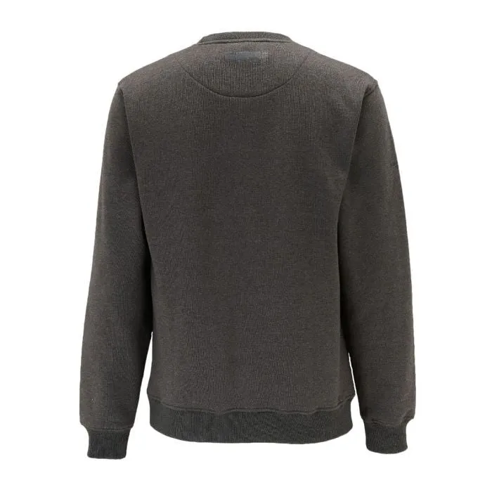 DeWalt Delaware Crew Neck Regular Fit Sweatshirt-CHARCOAL