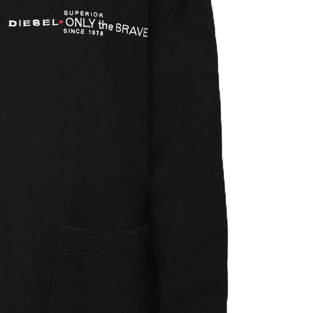 Diesel S-Ellis Long Sleeve Sweatshirt - Black