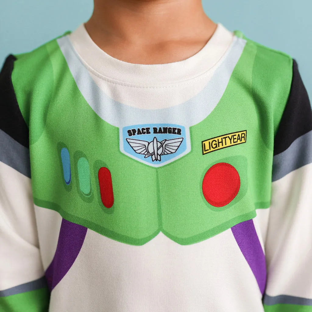 Disney Toy Story Buzz Lightyear French Terry Pullover Sweatshirt