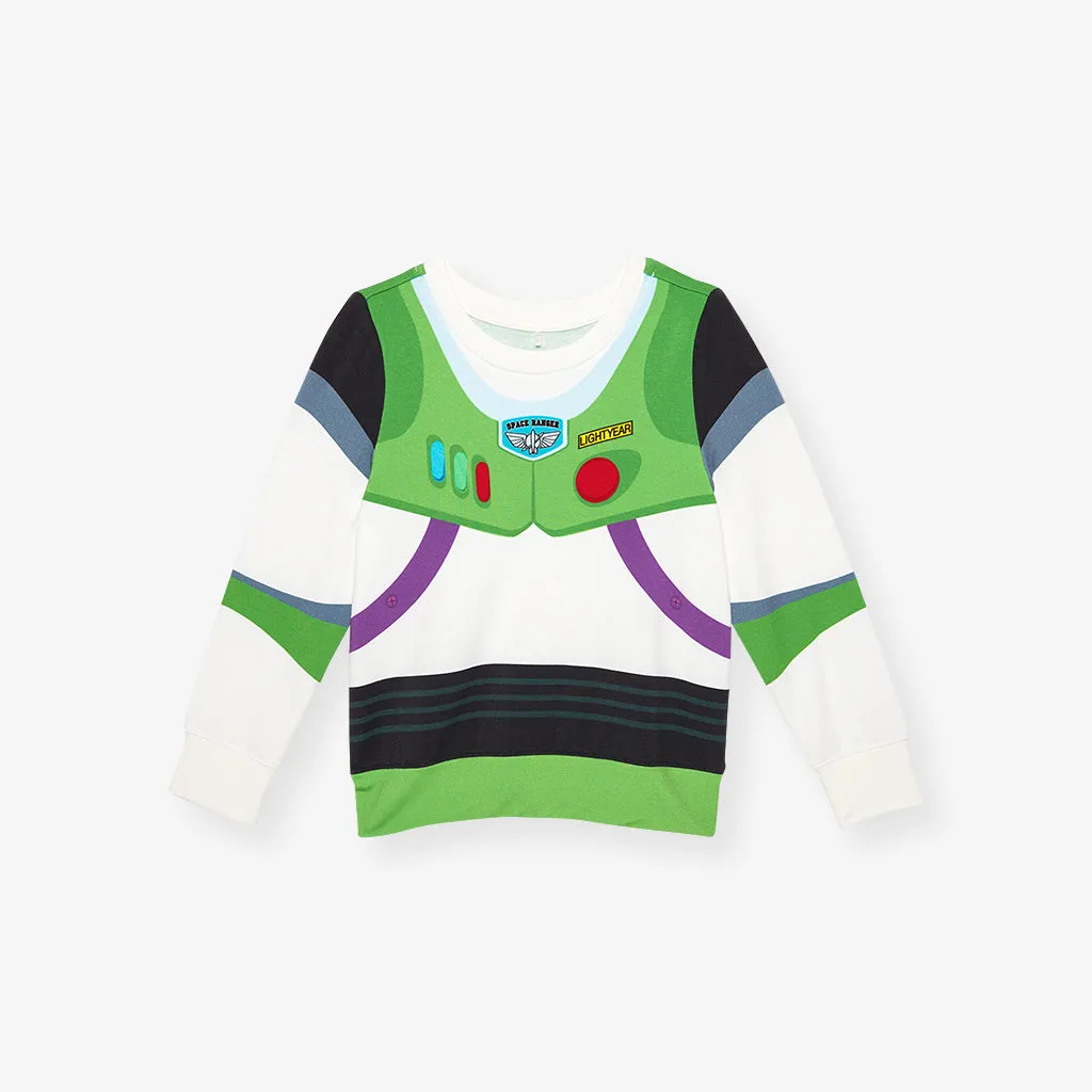 Disney Toy Story Buzz Lightyear French Terry Pullover Sweatshirt