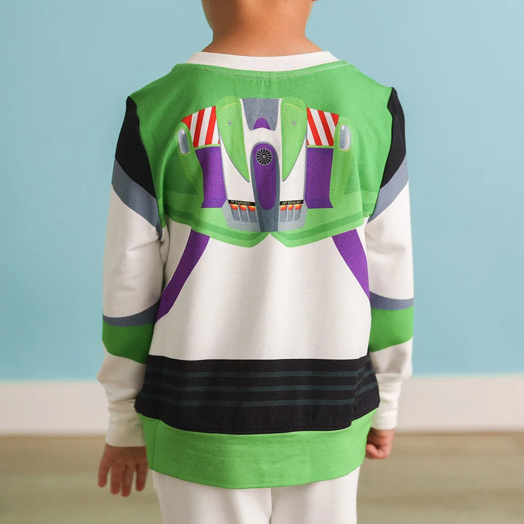 Disney Toy Story Buzz Lightyear French Terry Pullover Sweatshirt