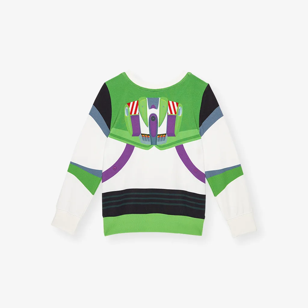 Disney Toy Story Buzz Lightyear French Terry Pullover Sweatshirt