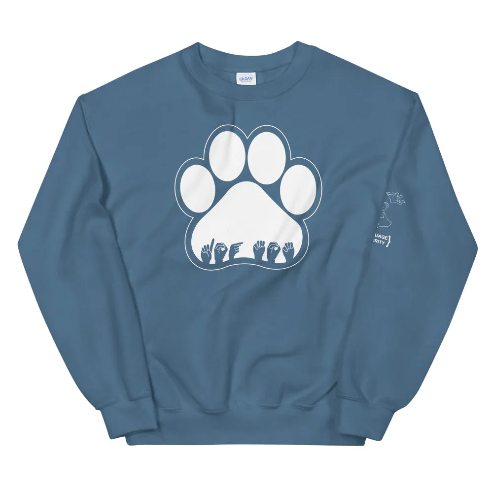 DOG MOM Crew Neck Sweatshirt