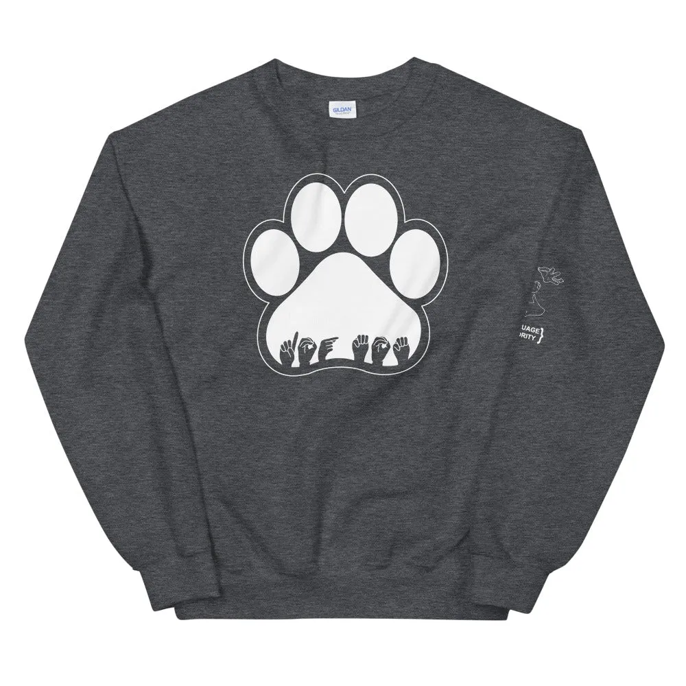 DOG MOM Crew Neck Sweatshirt