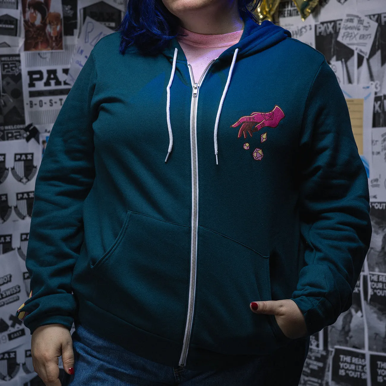 Dungeon Mistress Zip-Up Hoodie