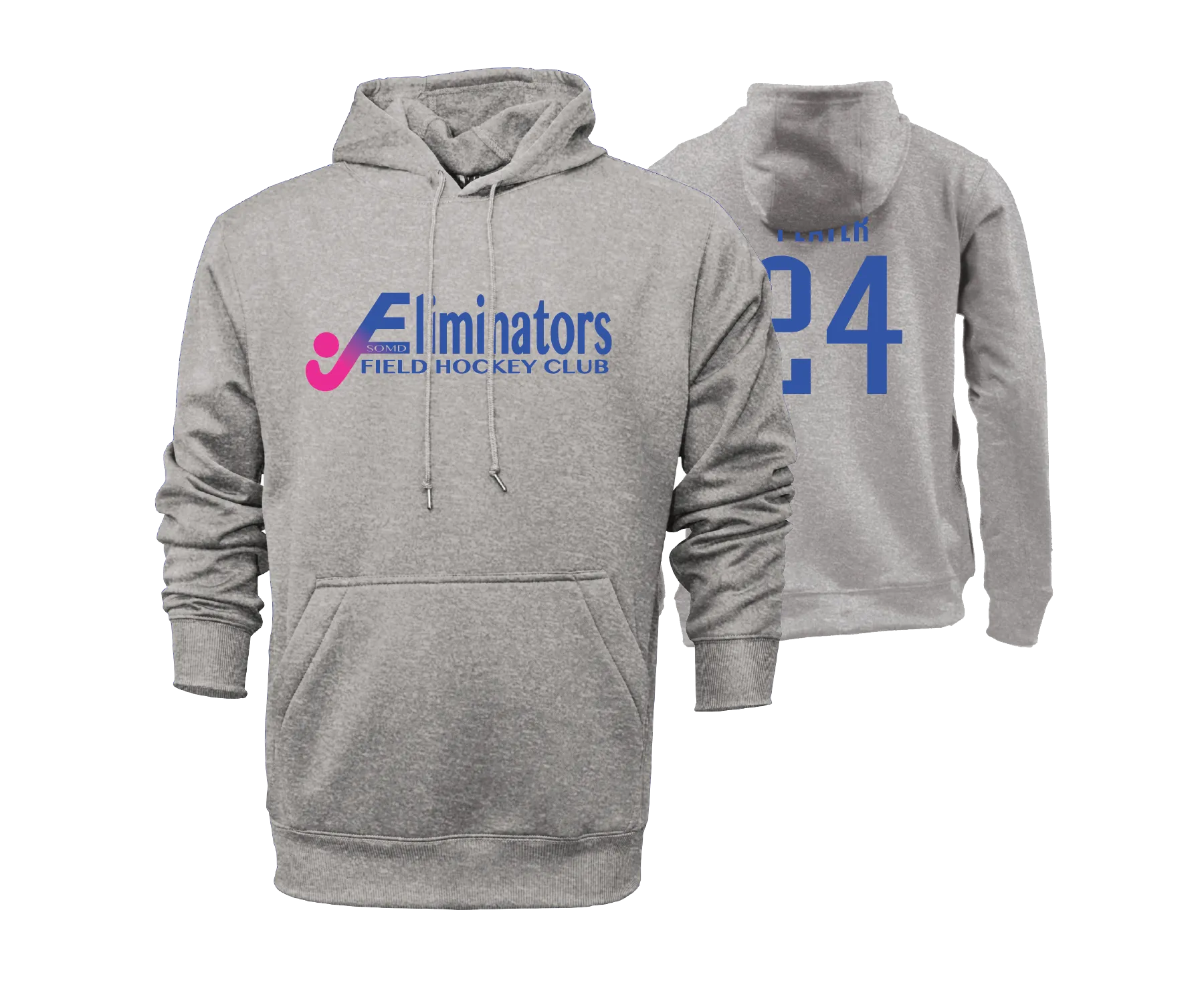 Eliminators Field Hockey - Team Hoodie (Heather Gray)