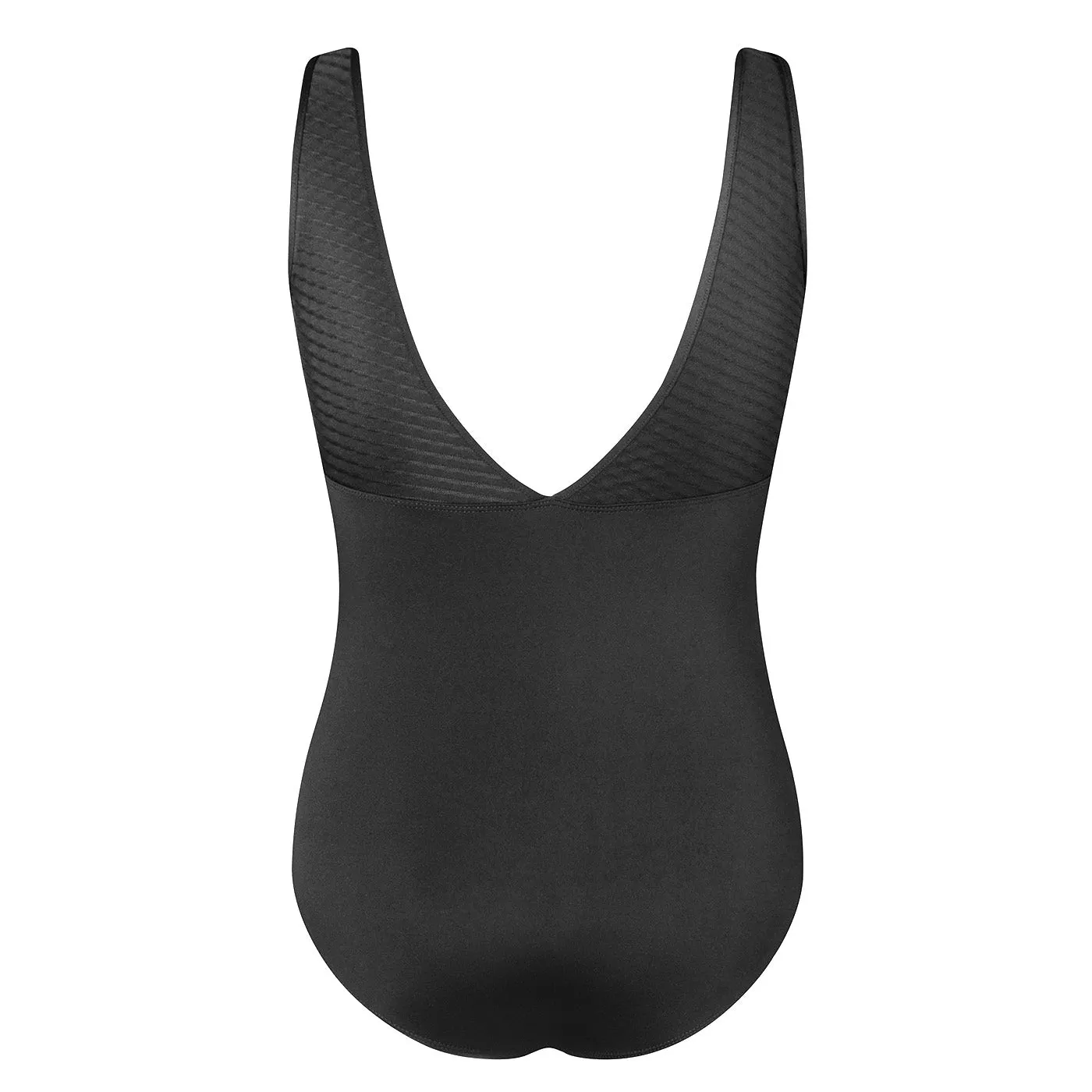 Energetiks Natalie V Back Leotard | Black