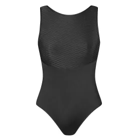 Energetiks Natalie V Back Leotard | Black