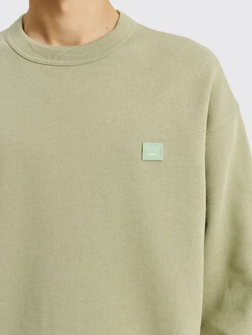 FACE SWEATSHIRT EUCALYPTUS GREEN