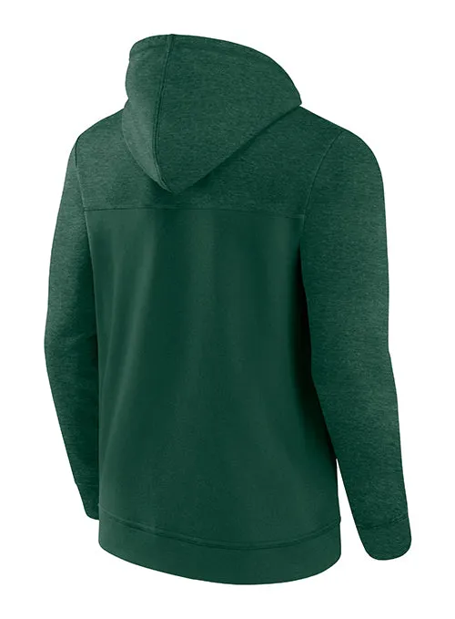 Fanatics Offensive Lineup Green Milwaukee Bucks Hooded Sweatshirt