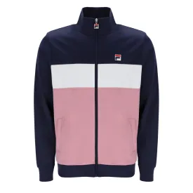 Fila Vintage Conrad Track Top Navy/Pink