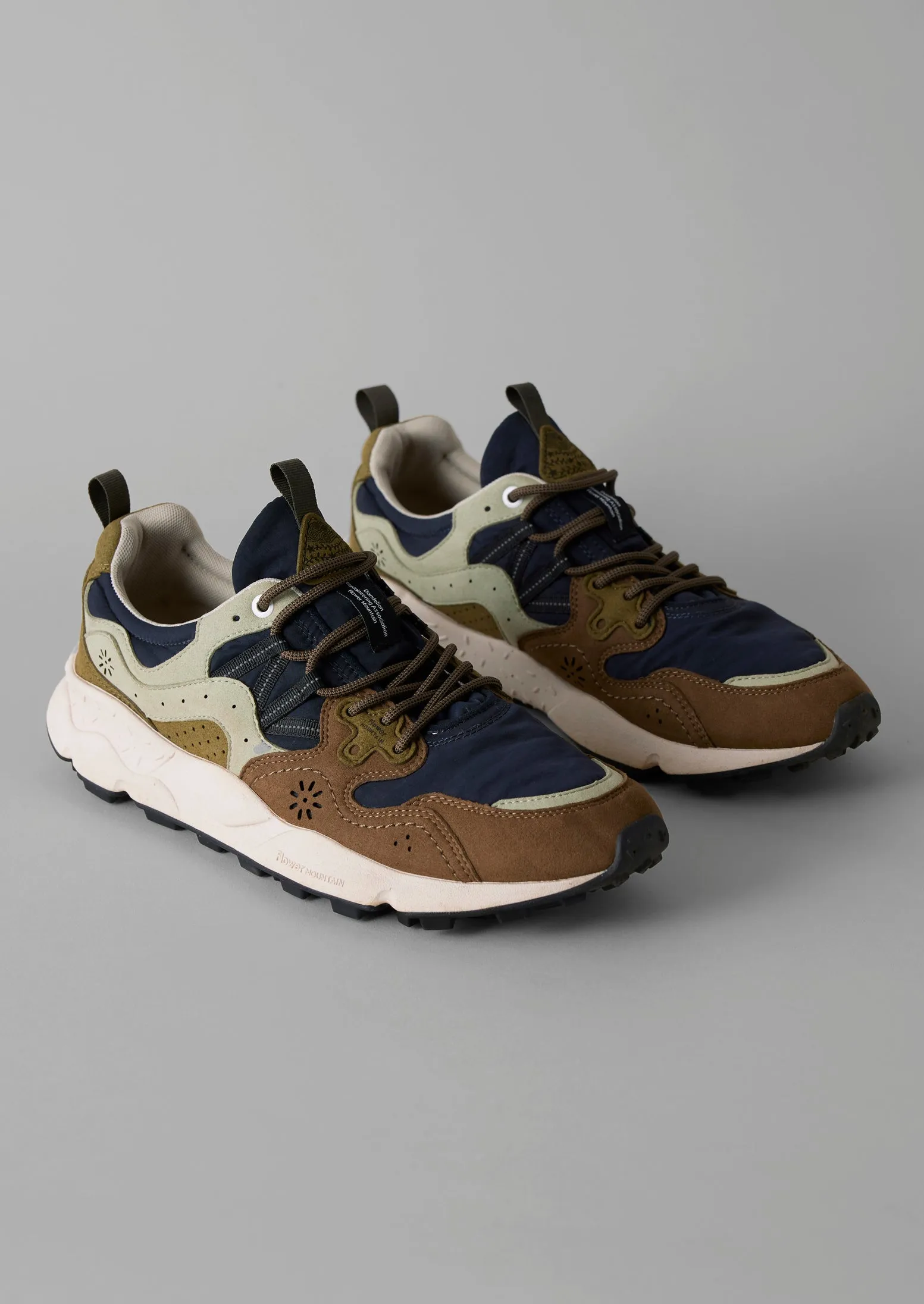 Flower Mountain Yamano Kaiso Sneakers | Navy/Sage