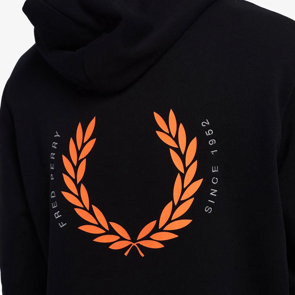 Fred Perry Laurel Wreath Hooded Sweatshirt