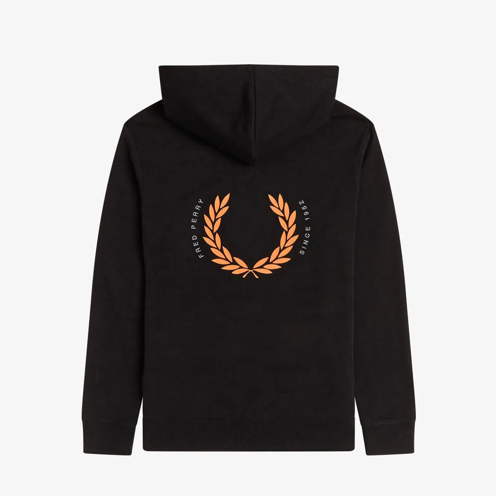 Fred Perry Laurel Wreath Hooded Sweatshirt